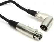 Hosa XRR-110 Balanced Interconnect Cable with Angled XLR Male End - 10 foot