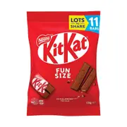 Kit Kat Milk Chocolate Fun Size 154g x 12