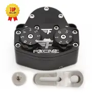 Universal Motorcycle CNC Adjustable Steering Damper Stabilizer Linear Safety x1