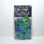 NEW Beyond Van Gogh Washable Reusable Facemask- IRISES- Adult Size Unisex