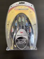 Brand New Monster Ultra Component Video interconnect 800 cable 8ft