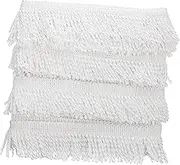 jojofuny 1Roll DIY Curtain Tassel Trim of PU Double Sided Fringe for Sewing Crafts Elegant Decoration for Curtains Sofas Upholstered Furniture