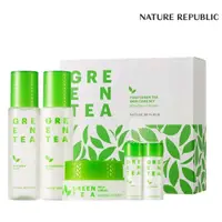 在飛比找蝦皮購物優惠-韓國NATURE REPUBLIC 自然樂園純淨綠茶水套組 