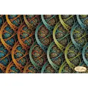 Bead Embroidery Kit Fractal Infinity Beaded needlepoint DIY Tela Artis ТК-066