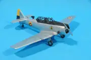 1/72 scale North American AT-6 Texan trainer airplane built model Columbia