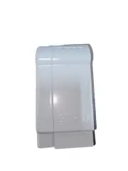 Fine/Line 30 3-3/4 In. Left-Hand End Cap for Baseboard Heaters in Nu White