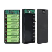 DIY Portable Solderless 8pcs 18650 Battery Battery Box Power Bank Case Travel
