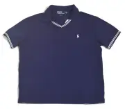 Polo Ralph Lauren Shirt Collared Mesh VNeck Custom Fit XL NWT Vtg!