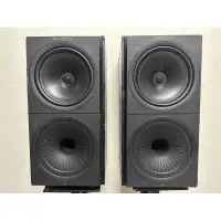 在飛比找蝦皮購物優惠-經典的 KEF Q60 8吋同軸喇叭一對 書架喇叭 小落地喇