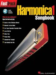 FastTrack Harmonica Songbook Level 1 Music Instruction Book and Audio 000695574