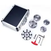 Self Centering Scroll Chuck High Quality 4 Number of Jaws Wood Lathe Chuck Set