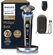 [Philips Norelco] Shaver i9000 Prestige Ultra, Wet & Dry Electric Shaver, Black Gradient, SenseIQ Pro Technology, Triple Lift & Cut System, 360 Rotating NanoTech Precision Blades, 5 Modes, XP9405/84