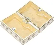 Kisangel Box Simulated Book Box Ornament Book Shaped Jewelry Keepsake Storage Case for Home Decor Compact Organizer for Rings Pens Items present for Any Occasion