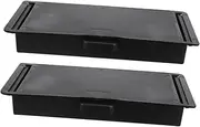 COOPHYA Office under Desk Drawer Hidden Storage Cabinet Inserts Slide Out Drawers for Pencil Holder Kitchen Gadgets Space Saving Design