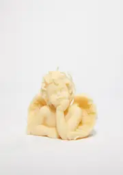 Straight Outta Heaven Cherub Candle
