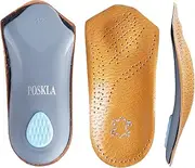 [POSKLA] Plantar Fasciitis Arch Support Insoles with Metatarsal Pad Heel Cushion ,3/4 Length Shoe Inserts for Men and Women - Orthotic Inserts - Flat Feet Heel Spur Pain Relief Shoe Inserts, S(MEN 5.5-7/WOMEN 7-8.5)