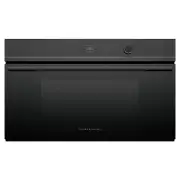 Fisher & Paykel 76cm Series 9 Contemporary Compact Combi-Microwave Oven OM76NDTDB1