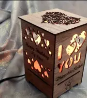 Light Emitting Custome Gift Box / Home Decor Room New