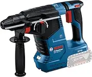 Bosch Professional 18V System Cordless Rotary Hammer GBH 18V-24 C (with SDS Plus, Without Batteries and Charger, Auxiliary Handle)