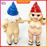 在飛比找蝦皮購物優惠-2pcs Resin Garden Gnome Statue