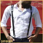 MEN'S SUSPENDERS CASUAL FASHION HIGH QUALITY LEATHER BRACES