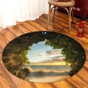 3D Cave Sea ZHUA329 Game Non Slip Rug Mat Photo Carpet Zoe