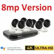 Swann DVR8-5580 8MP 4K 2TB V'Control 8x 8MP PRO-4KMSB True Detect Bullet Cams