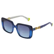 [Camilla] HAPPY IN THE HAMPTONS | BLUE GRAD POSITANO PRINT