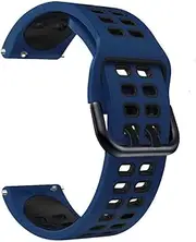 [DJDLFA] 20MM Silicone Smart Watch Band Strap For Garmin Venu SQ/VENU 2 Plus 2Plus/Garmin Move Sport Bracelet Forerunner 245M 645 Belt