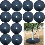 Tree Rings Landscaping, 24 Inch Non-Woven Fabric Protector Mat Plant Cover,Landscaping Weed Control and Root Protection, Indoor Outdoor Gardening Supplies 210323QY01-6TZ-10515-1526083273/67