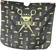 FOMIYES Barber Cloth Hair Beard Trimming Apron Scissors Apron for Stylist Cape Apron Razor Apron for Barber Apron Cloak Apron for Men Beauty Care Apron Fabric Black