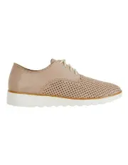 [Easy Steps] Deed Nude Combo Flat Shoes