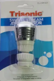 Trisonic Spray Swivel-stream Aerator Faucet Head Kitchen, Utility Sink TS-HW325