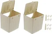 PENIKOKO 2Pcs Plastic Parakeet Breeding Box Bird Roosting House for Natural Nesting for Balcony Garden Decor Compact Design for Comfortable Bird Living
