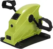Under Desk Bike Pedal Exerciser,Mini Exercise Bikes,Pedal Exerciser,Weight Approximately 14.5 Poundswith LCD Display for Seniors for Arm or Leg Fitness