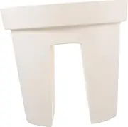 LOORGVEL 1Pc Plastic Flowerpot for Succulents Durable Railing Planter Container for Balcony Desk and Fence Decoration
