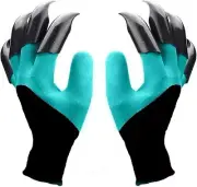 4Pcs /2 Pair Gardening Dig Planting Pruning Tools Lawn Care 8 Claw Garden Gloves