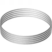 VEVOR Band Saw Blade, 1650*16*0.56mm, 5 PCS/Pack Meat Bandsaw Blades for Replacement, Carbon Steel Blade, Meat Cutting Blade Wrapped by Rust-Proof Pap