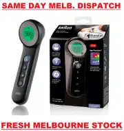 Braun No Touch 3-in-1 Thermometer BNT400 Age Precision Touchless Infrared IR NEW