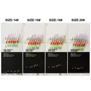 Multi Packs 14# -20# Sabiki Bait Rigs Luminous Beads Fish Skin Fishing Lure
