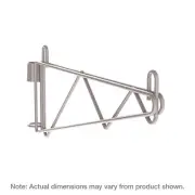 Metro 1WS24K4 Super Erecta Post-Type Wall Mount Single Shelf Support for 24" Wi