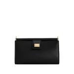 [Dolce & Gabbana] Dolce & Gabbana Leather Shoulder Bag ONE SIZE BLACK