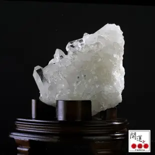 【開運方程式】天然巴西頂級白水晶簇W15 1022g(多向能量發射白水晶柱)