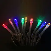 MULTICOLOUR 30 Led Christmas Battery Fairy Lights