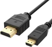 Micro HDMI to HDMI Cable, Supports Ethernet, 3D, 4K and Audio Return, 6 Feet
