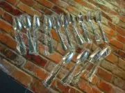 14 lot Enjoy Grapefruiti stainless steel grapefruit spoons with edges NEW