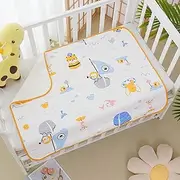 JZK 70cm x 90cm Reusable Large Nappy Changing mat, Waterproof Diaper Changing mat pad, Period mat Sheet for Bed