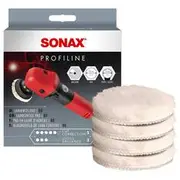 SONAX Lambswool Pad x 4 - 80 mm (3.15 Inch) - 04941410