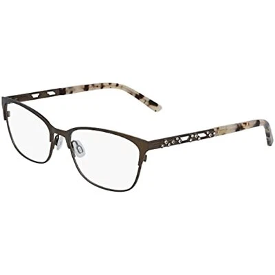 NEW Bebe BB 5175 200 Topaz Eyeglasses 55mm with Swarovski Crystals & Bebe Case