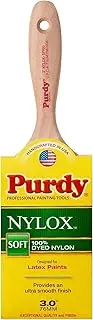 Purdy 144380230 Nylox Series Sprig Flat Trim Paint Brush, 3 inch